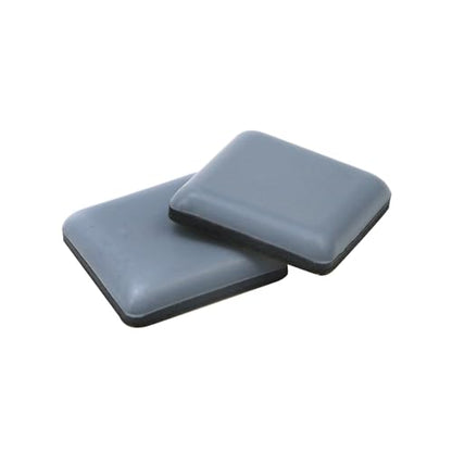 MY MIRONEY 12PCS Furniture Slider Pad Self Adhesive Carpet Ground Protector Square Moving Anti-Abrasion Floor Mat,1 1/5" x 1 1/5" - style: 1.2" x 1.2"; Blue; 12PCS
