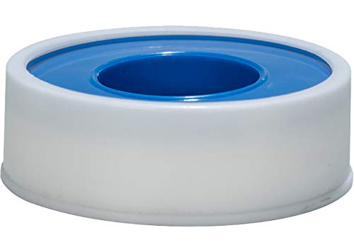 Weld-On 80310 Thread Seal Tape with PTFE, 1/2 inch by 520 inches, White - size: 1/2 inch by 520 inches