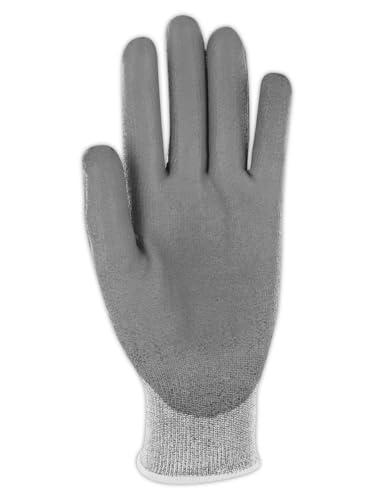 MAGID D-ROC ANSI A2 15-Gauge Polyurethane Palm Work Gloves, 1 Pair, Size 4/3XS, GPD282 - size: 4/XXXS, style: 1 Pair