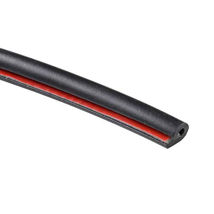 ESUPPORT 16ft 5M U Shape Car Door Moulding Rubber Scratch Protector Strip Edge Guard Trim Seal Gray - color: Gray