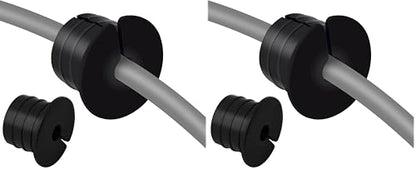 Cable Routing Kit for Starlink for 1 inch Wall Hole, Wall Bushing Grommet, Starlink Accessories, Silicone Cable Wall Pass, Starlink Anti-Slip Wall Grommets for Cables (1 inch) 2 Pcs (Pack of 2) - size: 1 inch 2pcs (Pack of 2)