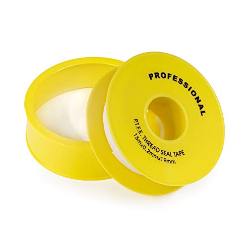 3/4 Thread Seal Tape PTFE 3/4 Thread Seal Tape for Plumbers Premium Grade Teflon Tape for Plumbers Tape PTFE Tape Sealing Tape,Plumbing Tape Sealant Tape,Thread Seal Tape White