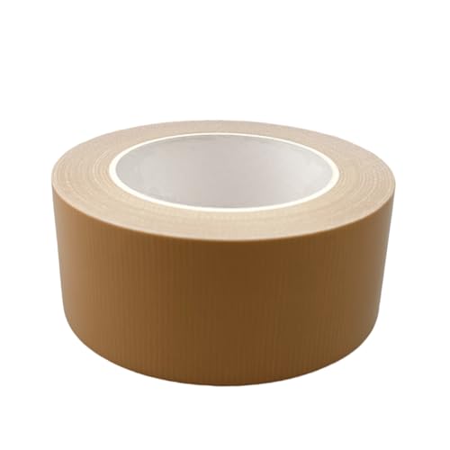 Multi-Purpose Duct Tape 2 Inch x 33 Yards, Heavy Duty, Waterproof, Great for Repairs, Packaging, Arts Crafts and DIY Projects (Brown) - color: Brown, size: 2 Inch