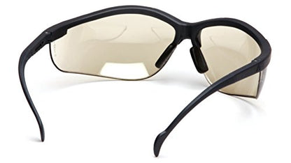 Pyramex Venture II Safety Eyewear, Indoor/Outdoor Mirror Anti-Fog Lens - color: Clear Lens/ Slate Gray Frame