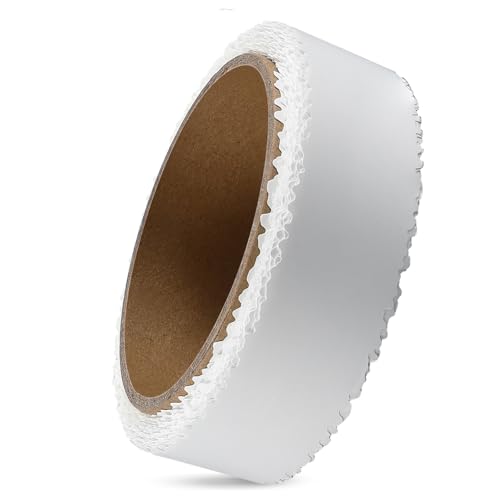 Self Adhesive Crack Repair Tape Drywall Joint Tape Patch Wall Seam Patch Heavy Duty Smooth Roll for Concrete Repair, White(1.25'' X 50') - size: 1.25 Inch x 50 ft