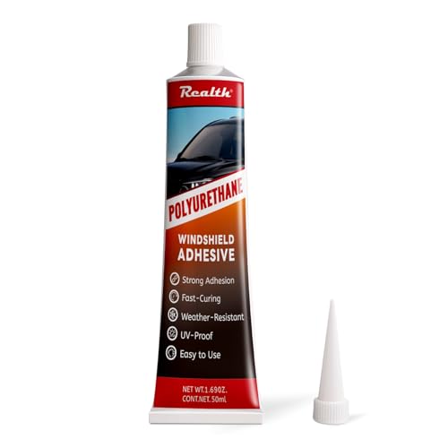 Polyurethane Windshield Adhesive & Sealant 50ML - High Strength, Fast Curing Formula for Automotive Glass, Car Windscreen, RV Window - Professional Strength, Weather Resistant Crack Repair Glue - size: 50ml, style: 1 Pack