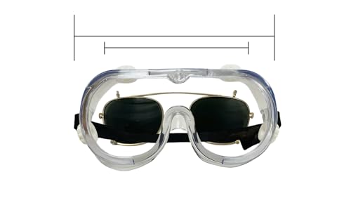 keebomed Chemical Splash/Impact Safety Goggle, Soft, Adjustable 1 -Pack