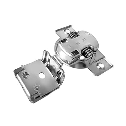 Berta 2-Pack, 1-1/2 inch Overlay Soft Closing Face Frame Cabinet Hinges, 105 Degree 6-Ways 3-Cam Adjustment Concealed Kitchen Cabinet Door Hinges with Screws(1-1/2 inch, 2 Pieces) - size: 1-1/2 In. Overlay | 2 Pieces