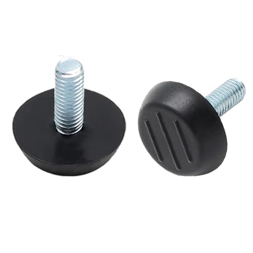 1/4" Thread Furniture/Table/Chair Feet Levelers Screw On,64 Pcs/Package Adjustable Wood Furniture Leg Levelers with 1/4-20 Threaded Inserts - size: 64Pcs With Nut