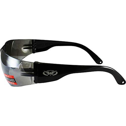 Rider Safety Glasses - color: Flash Mirror
