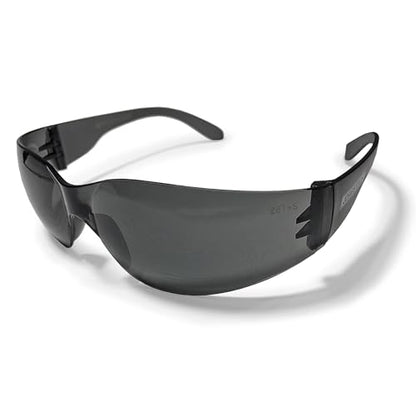 JORESTECH Safety Glasses, ANSI Z87+ Compliant, Impact-Resistant Polycarbonate Lenses, UV Protection, Anti-Scratch Coating, 12-Pack - color: Smoke