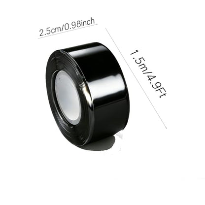 3 Rolls Heavy-Duty Sealant Tape - Instant Waterproof Adhesive, Clear Pipe Repair Tape for Leak Fixing, Pipe Connection & Pipe Maintenance