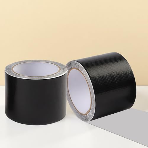 RV Awning Repair Tape for Tarp Outdoor Repair Tape for Canvas, Boat Covers, Tent, Sail, Waterproof, UVproof, Black