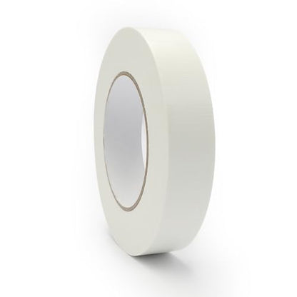 Multi Purpose White Duct Tape 1 Inch X 44 Yards, Heavy Duty Strong Adhesive Tape, No Residue, Waterproof All Weather, Tear by Hand, Industrial Repairs. - color: White, size: 1 Inch x 44 Yards