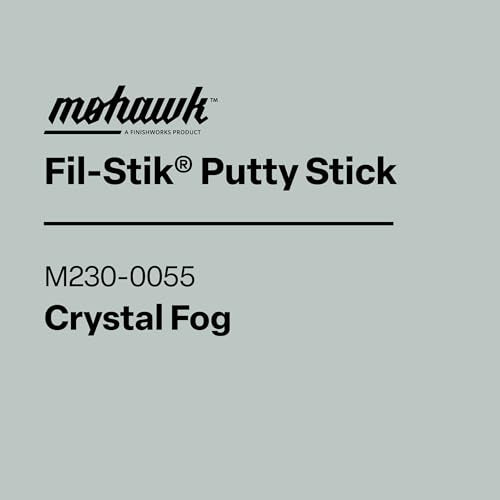 Mohawk Fil-Stik, Wax Putty Stick for Wood Repair, Crystal Fog, M230-0055, 1 Count