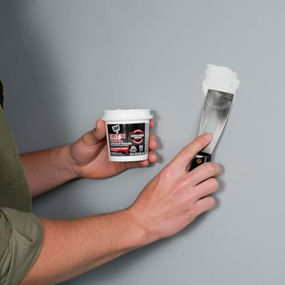 DAP Fast 'N Final Lightweight Spackling, White, 8 Oz (7079812140), (Pack of 4) - size: 8 Fl Oz (Pack of 4)