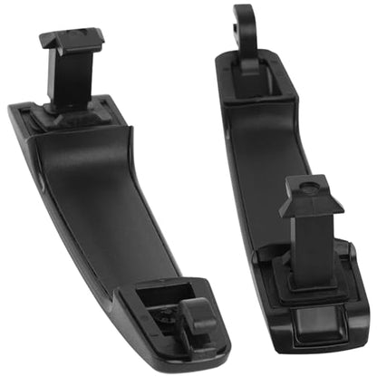 SHACHAR Exterior Door Handle Kit, Front Left Driver Side 8S4Z-5422404-AA Compatible with Ford Focus 2008-2011, Cap w/Keyhole 8S4Z-54218A14-AA, Bracket 8S4Z-5426685-B Matte Black - size: Front Left Driver Side