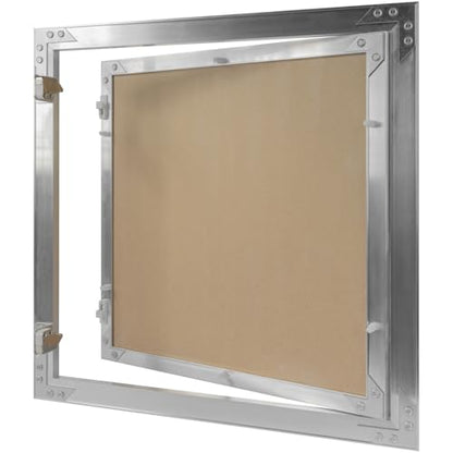 16" x 16" Waterproof Drywall Access Panel, Tileable and Paintable Ceiling and Wall Access Panel for Drywall, Wire Cover for Wall Covering Panels, Push to Open, Flush-Mount Wall Hole Cover - size: 16" X 16"