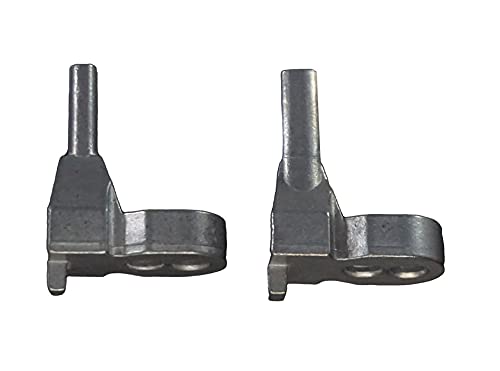 WRS 1-1/4" Pivot Bar Set – Left & Right Hand Pivot Bar Replacement – Tilt Window Sash Connector – Fixes Window that Won’t Tilt or Stay Balanced (Zinc) - color: 1-1/4" LH & RH Pivot Bar Set - Zinc