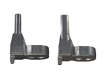 WRS 1-1/4" Pivot Bar Set – Left & Right Hand Pivot Bar Replacement – Tilt Window Sash Connector – Fixes Window that Won’t Tilt or Stay Balanced (Zinc) - color: 1-1/4" LH & RH Pivot Bar Set - Zinc