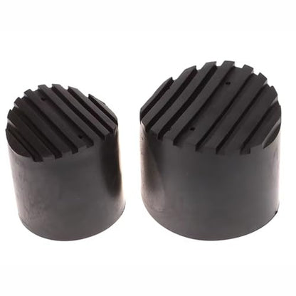 Universal Rubber Ladder Foot Mat with Corrugated Grip for 56–95mm OD Round Tubes (60mm / 2.36in) - size: 60mm / 2.36in