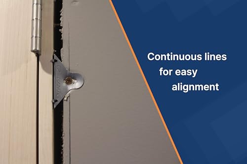 Door Installation Kit - Quick and Easy Door Hanging: No Shims Required