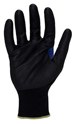 Ironclad Command Touchscreen Knit Foam Nitrile Glove; Touchscreen Infused Palm, Foam Nitrile Palm Coating, Sized XS, S, M, L, XL, XXL - size: Medium