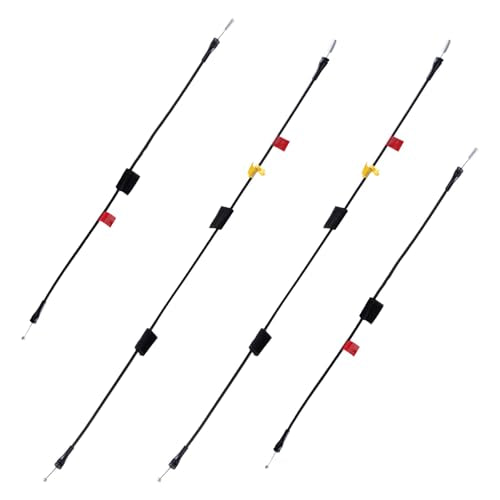 Latch Cables,rear door Upper & Lower Compatible with F-250 F-150 Ford Left Right Back Door Upper Latc Cables Repair Kit / 32.2 Inch 23.5 Inch
