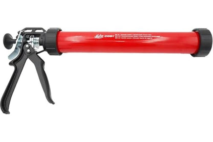 Malco 20 oz. Sausage Caulking Gun Tool Kit 12:1 Ratio Drive CGS1- Converts for Bulk Load, Sausage Pack and Cartridge Caulk Gun Material