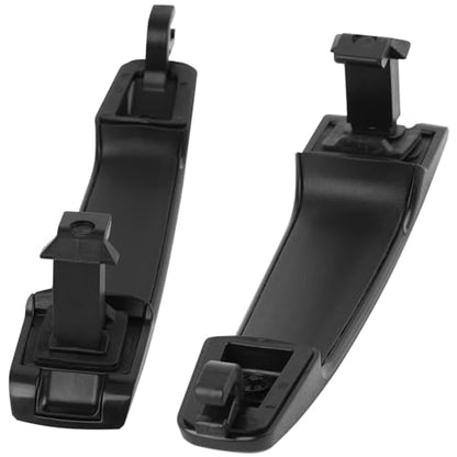 SHACHAR Exterior Door Handle Kit, Front Right Passenger Side 8S4Z-5422404-AA Compatible with Ford Focus 2008-2011, Cap w/o Hole 8S4Z-5422088-AA, Bracket 8S4Z-5426684-B Matte Black - size: Front Right Passenger Side