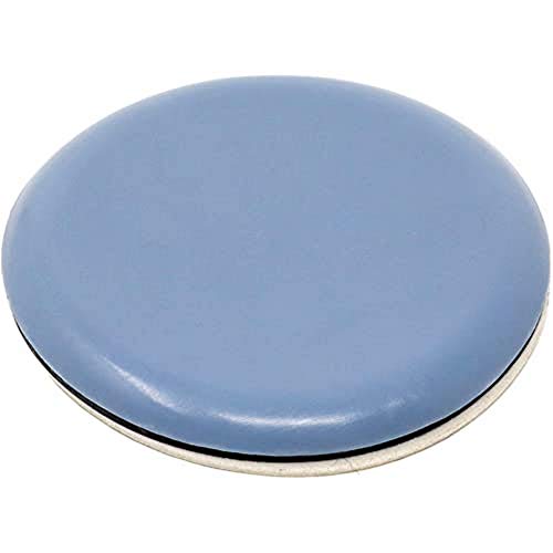 Adsamm PTFE-50-SA-GR-50-16 PTFE-50-SA-GR-50 16 x PTFE Gliders, Grey-Blue, Ø 50 mm
