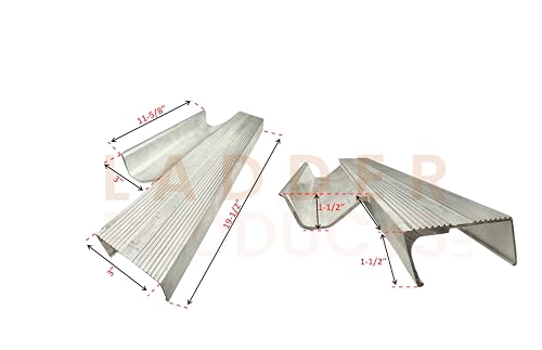 Louisville Ladder PR7500-02 Step Rung Lock – Replacement Non-Slip Step with Latch for Step-to-Straight Combo Ladders – Fits FC & FXC Series