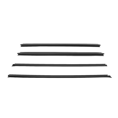 TRQ Door Window Belt Weatherstrip Kit Compatible with 94-02 Dodge Ram 1500 Ram 2500 Ram 3500