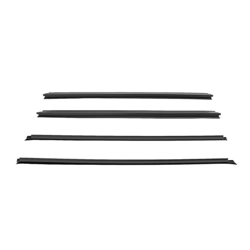 TRQ Door Window Belt Weatherstrip Kit Compatible with 94-02 Dodge Ram 1500 Ram 2500 Ram 3500