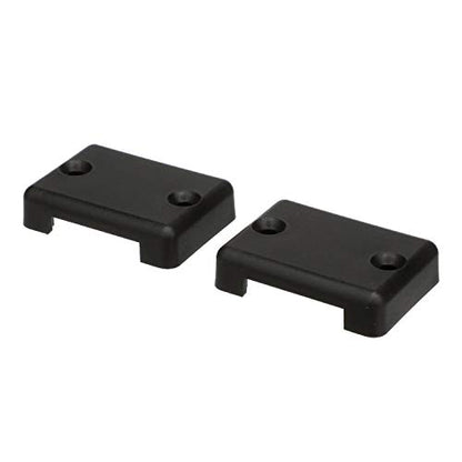Seachoice Plastic Wire Cover, Black Finish, Pack of 2