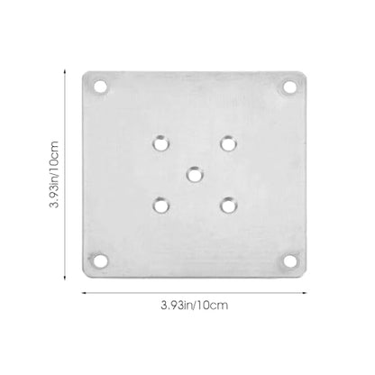 Mounting Plates for Furniture Legs: 8 PCS Table Leg Mounting Plate Furniture Leg Attachment Plates Flat T-Plate Connector Attachment Bracket Base for Sofa Cabinet Chair Seat Repair Replacement