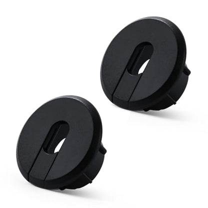 1 inch Wall Hole 2-5 Cables Feed Through Bushings for Starlink Cable Masonry Routing Kit Ethernet grommet, Wall Pass throught Bushing for Coax Coaxial/Network/CCTV Cable,2 Pack - style: 1 inch Wall Hole for 2-5 Cables