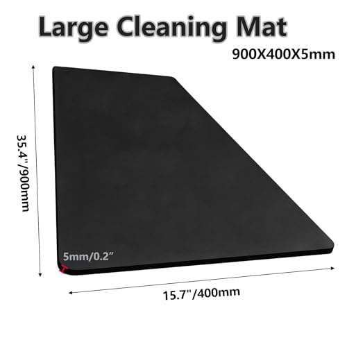 36X16 Inch Large Cleaning Mat, Workbench Pad Protector for Office and Home