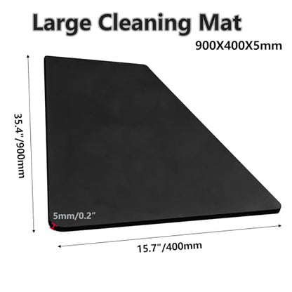 36X16 Inch Large Cleaning Mat, Workbench Pad Protector for Office and Home