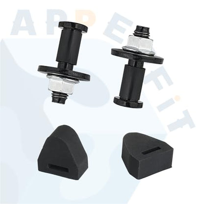 38427 Tailgate Striker Bolt w/Rubber Bumper Stop for Tail Gate Latch Compatible with 1999-2007 Classic Chevy Chevrolet Silverado/GMC Sierra 1500 2500 3500 11570162 16633065 - size: Strikers & Bumpers 1999-2007 Classic