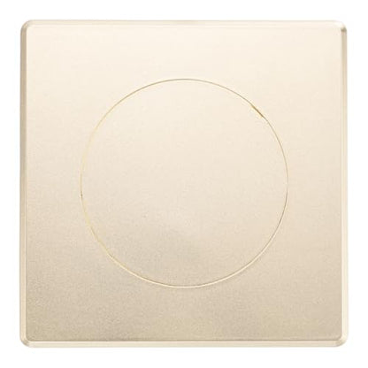 M METERXITY 1-Pack Access Panel for Drywall, 4x4 Inch Plastic Self Adhesive Wall Hole Cover Access Doors for Wiring Cable/Ceiling, Removable Plumbing Wall Panel [Gold Tone, Round] - color: Gold Tone