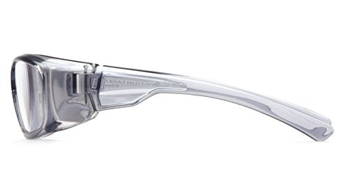 Pyramex Safety SG7910DRX Emerge Gray Clear - color: Clear Reader Customized Lens/ Gray Frame