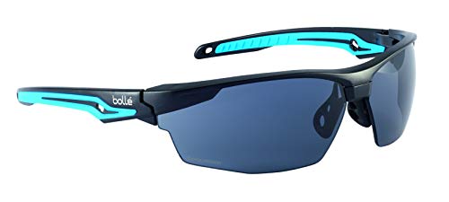 Eyewear Safety Clear Demo Lens Black Blue
