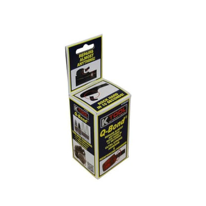 K Tool International 90002 Q Bond Ultra Strong Adhesive Kit for Garages, Repair Shops and, DIY, Repairs Hard Plastics/PVC/Metals, (2) Adhesive Bottles, (1) Plastic and (1) Metal Reinforcing Powders