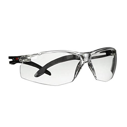 SecureFit 500 Series SF501SGAF-BLK, Black, Scotchgard Anti-Fog Coating, Clear AF-AS Lens