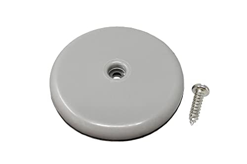 Shepherd SlideGlide 2-3/4" Round Adhesive Furniture Sliders for Carpet, Heavy-Duty Protective Furniture Moving Pads with Self-Adhesive or Screw-On Application, Set of 4, Beige - style: 2-3/4 Inch, 4-Pack