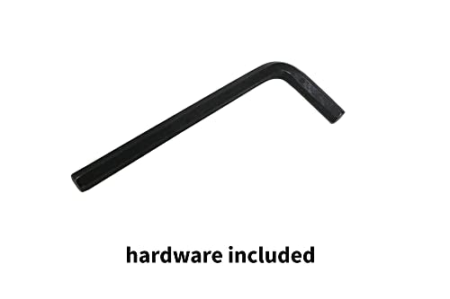 Shepherd Pack of 16 Self-Leveling Table Glides, 1/4" Threaded Stem with Adjustable Feet and Hardware, Eliminates Wobbling on Uneven Floors, Black - style: No Disc or Felt
