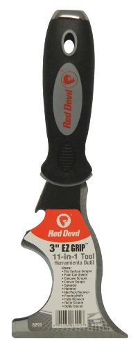 Red Devil 6291 EZ Grip 11-in-1 Multi-Purpose Decorating Tool - size: 3 Inch, style: 11-In-1