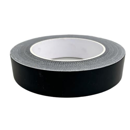 Multi-Purpose Duct Tape 1 Inch x 33 Yards, Heavy Duty, Waterproof, Great for Repairs, Packaging, Arts Crafts and DIY Projects (Black) - color: Black