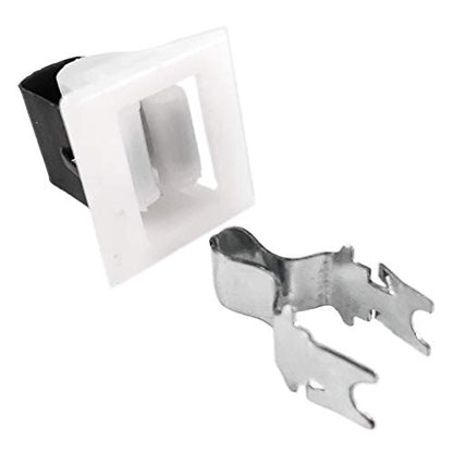 Repairwares Universal Appliance Door Latch Kit 279570 279570M 8001593 510177 WE1X1192 5366021400 4027EL2001A - style: Single